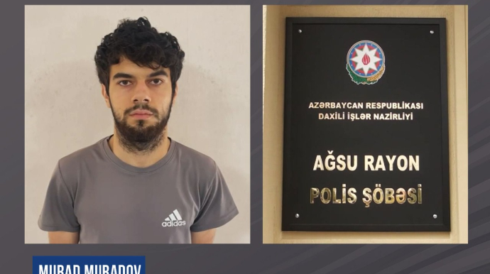 Ağsuda aptekdən oğurluq etdi - FOTO - VİDEO