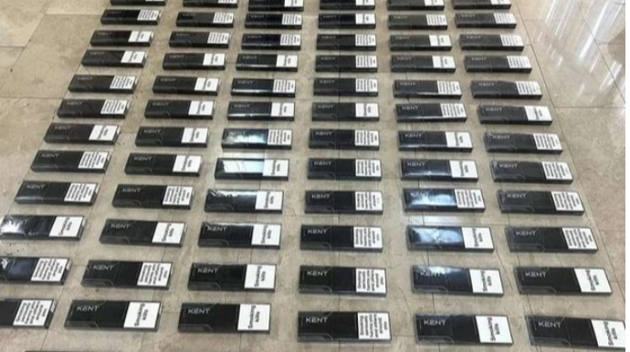 “Culfa” gömrük postunda aksiz markası olmayan siqaretlər aşkarlandı