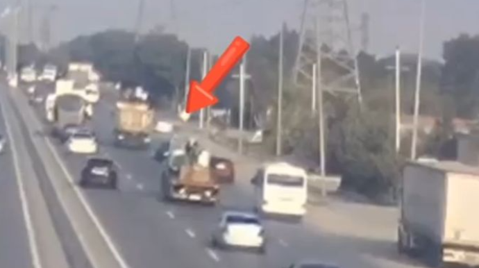 Fikri yolda olmayan sürücü piyadanı vurub öldürdü - DYP görüntüləri yaydı - VİDEO 