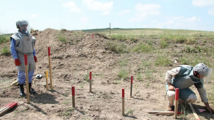 Azad olunan ərazilərdə daha 316 mina aşkarlanıb 