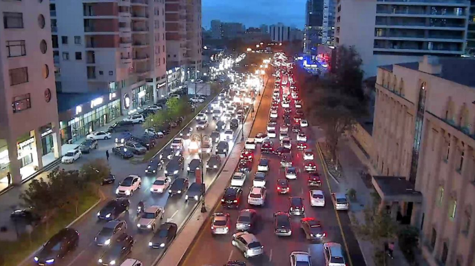 Paytaxt yollarındakı hazırkı vəziyyət açıqlanıb  - FOTO