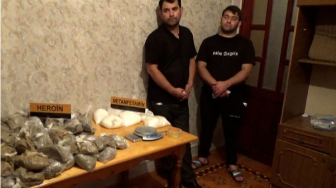 DİN-dən əməliyyat:  Beynəlxalq narkoşəbəkənin üzvləri ələ keçdilər  - FOTO - VİDEO