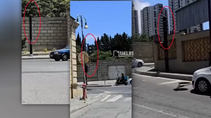 Bakıda bu yolda işıqforların heç biri işləmir - ŞİKAYƏT