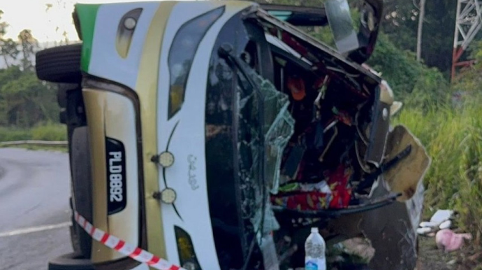 Avtobus qəzası baş verdi, ÖLƏNLƏR var