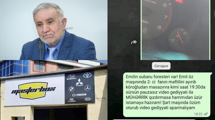 Avtoservisdə müəmmalı hadisə; Radiator və ventilyatorlar yoxa çıxdı - FOTO