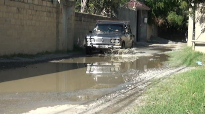 Mingəçevirdə leysan yağdı, illərlə həll olunmayan problemlər yenidən üzə çıxdı   - VİDEO