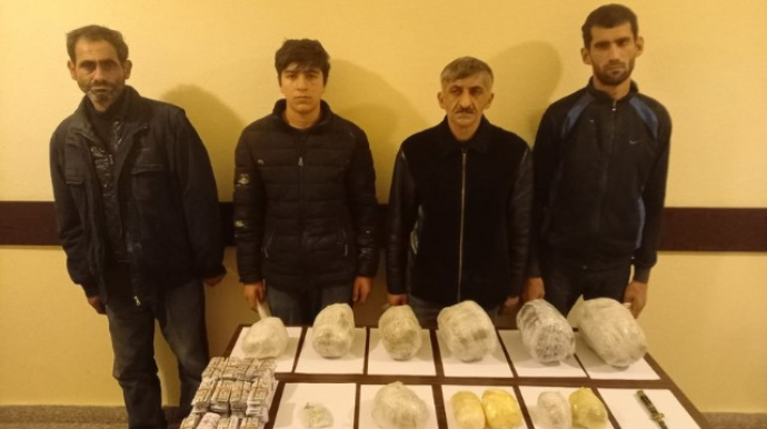 Gürcüstan və İrandan narkotik keçirmək istəyənlər yaxalandı - FOTOLAR 