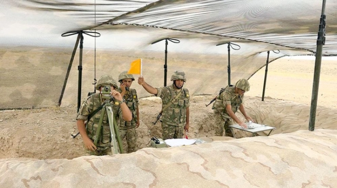 Azərbaycan Ordusunun Naxçıvandakı təlimindən GÖRÜNTÜLƏR  - FOTO - VİDEO