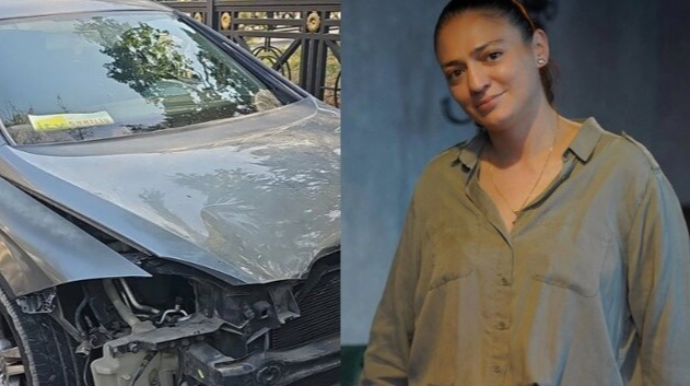 Azərbaycanlı aktrisa qəzaya düşdü, sığorta şirkəti ziyanı qarşılamır - FOTO