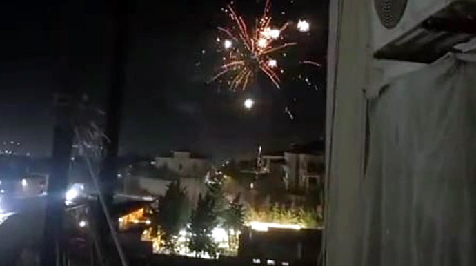 Yeni Günəşlidəki restoranın səs-küyü sakinləri bezdirdi - Polis HƏRƏKƏTƏ KEÇDİ - VİDEO