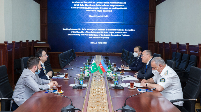 DGK-nin sədri Pakistanın ölkəmizdəki səfiri ilə görüşüb  - FOTO