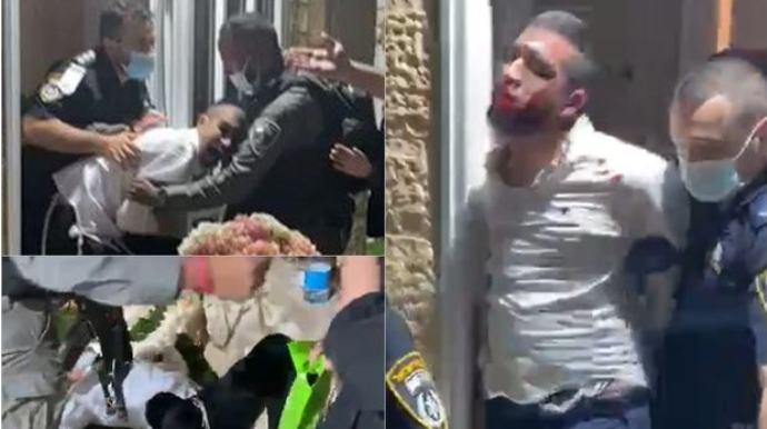 Polis karantin qaydalarını pozan toya basqın etdi: Qonaqları döydü - VİDEO 