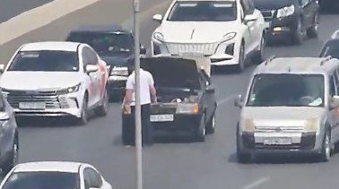 Hava isindikcə daha çox nasaz avtomobil yollarda qalır - DİN-dən AÇIQLAMA - FOTO 