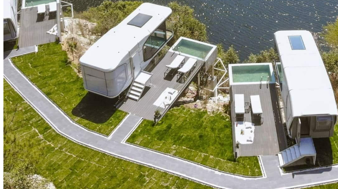  Laçında tikiləcək turizm mərkəzi belə olacaq   - FOTO