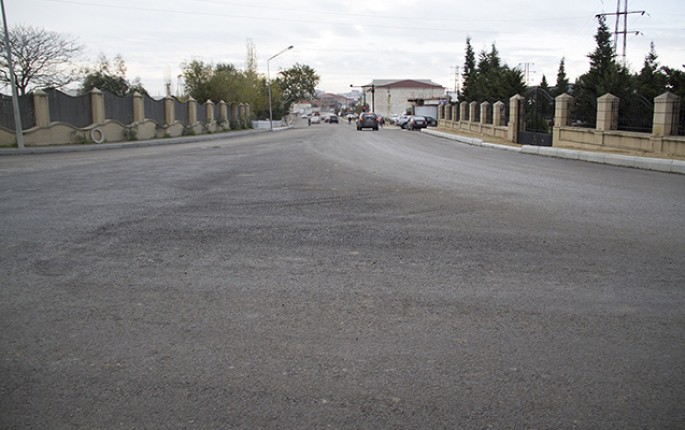 Bu yolda hərəkət bərpa olundu - FOTO