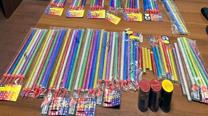 Задержаны лица, занимавшиеся продажей пиротехнических средств 