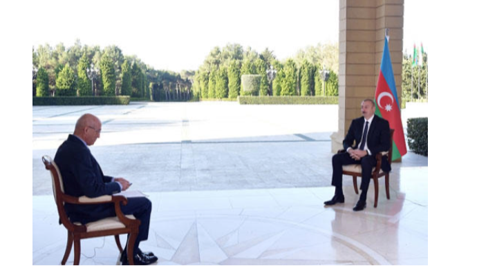 Президент Ильхам Алиев дал интервью турецкому телеканалу NTV