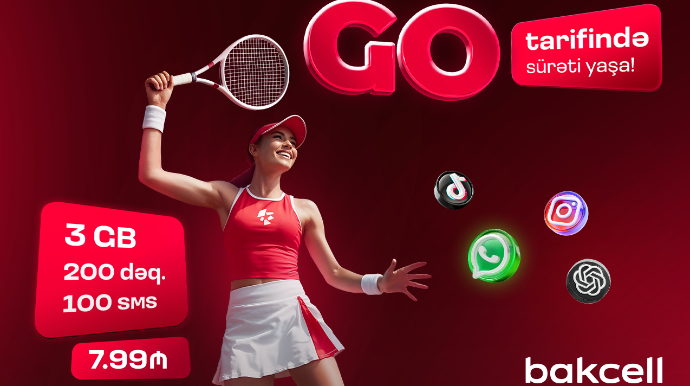 “Bakcell” bonuslarla zəngin yeni “GO” tariflərini təqdim edir 