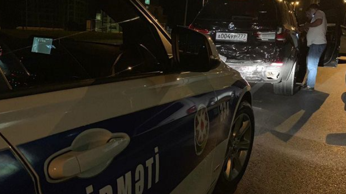 Bakıda iki avtomobil toqquşub, ölən və xəsarət alan var 