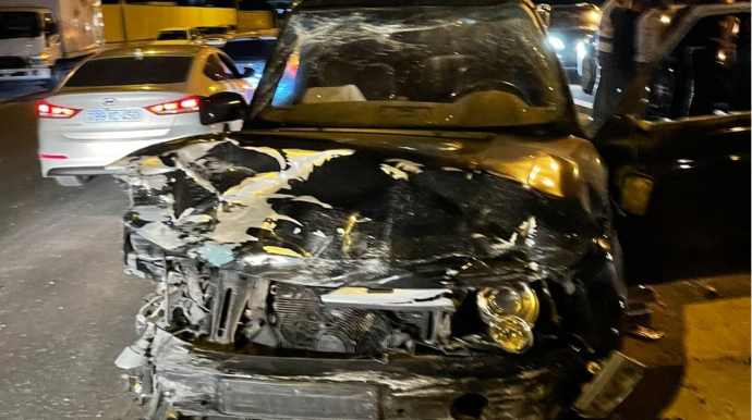 Dəhşətli qəza törədən “Range Rover” yüksək vəzifəli şəxsə məxsusdur?   - FOTO