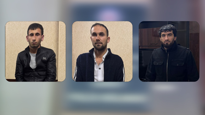 Abşeronda bir gecədə 8 avtomobili və 6 evi talayan şəxsləri polis saxladı - FOTO - VİDEO