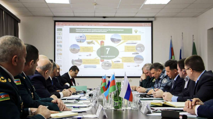 Gömrük əməkdaşları Rusiyada səfərdə olub - FOTO