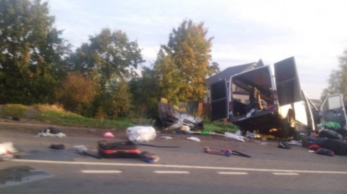 Bakıda ağır qəza anı kameralara düşdü - VİDEO