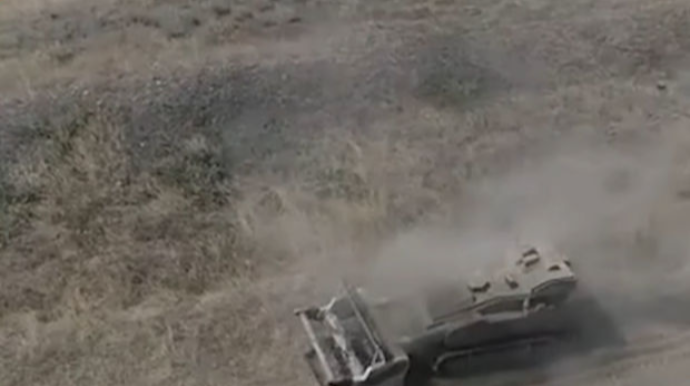 Cəbrayılda minatəmizləmə işləri belə aparılır - VİDEO 