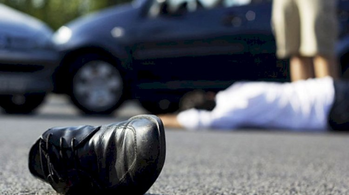 Bakıda BYD piyadanı vurdu - 42 yaşlı şəxs hadisə yerində öldü