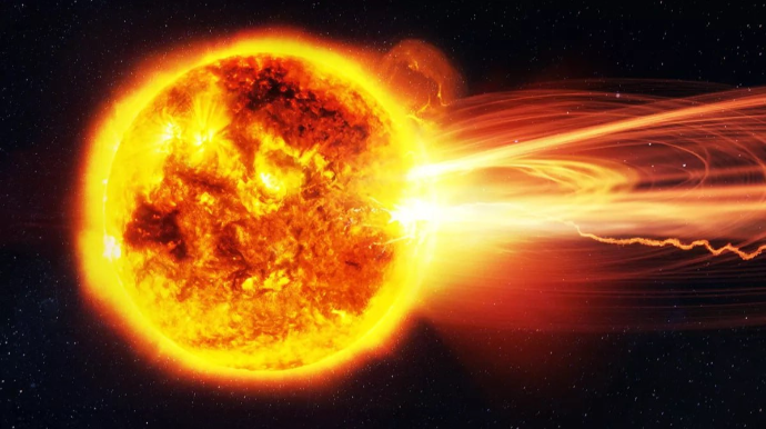 Günəşdə yenidən güclü partlayışlar başladı