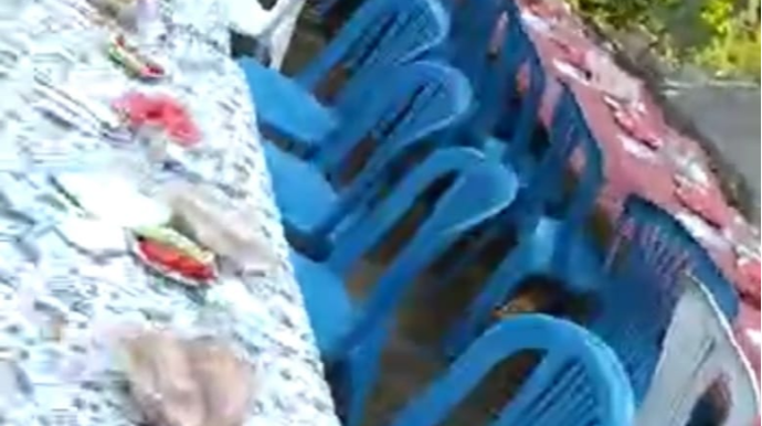 Astara sakini karantini pozaraq 40 nəfərlik məclis keçirib  - FOTO