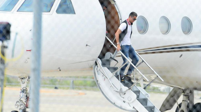 Kriştianu Ronaldunun təyyarəsi İspaniyada saxlanılıb  - FOTO