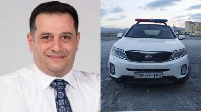 Yol polisi yolda qalan sürücüyə belə kömək edib  - FOTO