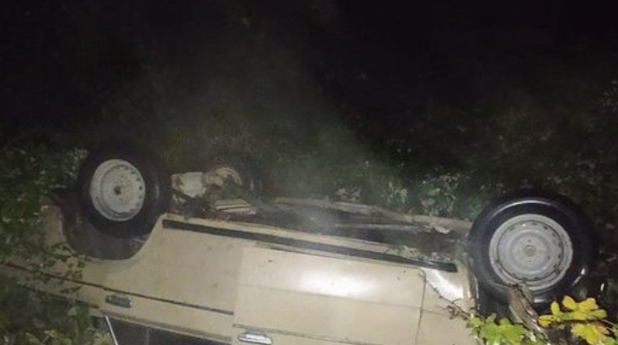 Xaçmazda avtomobil körpüdən aşıb, xəsarət alanlar var   - FOTO