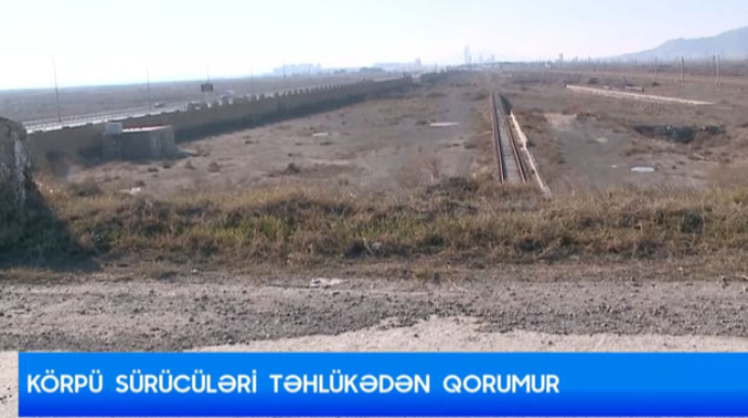 Bakı-Ələt yolunda BÖYÜK TƏHLÜKƏ - VİDEO 