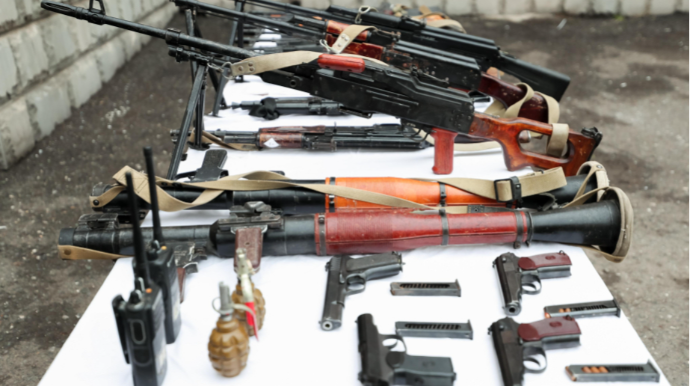 Ötən gün bir sıra odlu silahlar aşkar edilərək götürüldü 