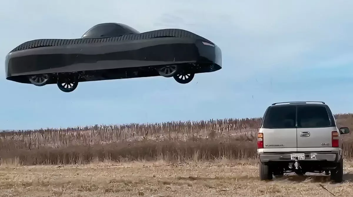 Tıxacdan uçaraq çıxan elektromobilin istehsalına başlanılır - FOTO 