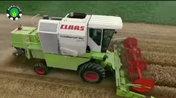  Aqrolizinq ASC taxıl biçini ilə bağlı işləri davam etdirir  - VİDEO