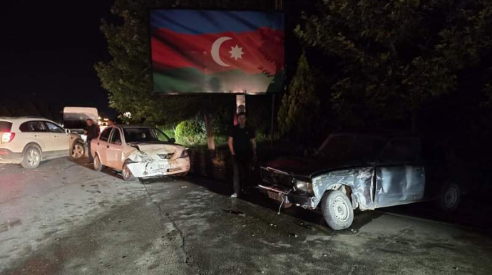 Naxçıvanda baş verən qəzada 2 nəfər xəsarət alıb - FOTO 