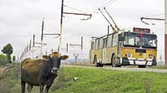 Blokadanın qurbanı olmuş Naxçıvan trolleybusu - FOTO