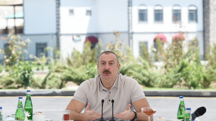 "Zəngilanı mühüm nəqliyyat qovşağı hesab edirik" - Dövlət başçısı 