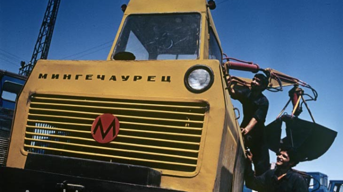 Azərbaycan SSR-in yol texnikası: Minqeçaurets