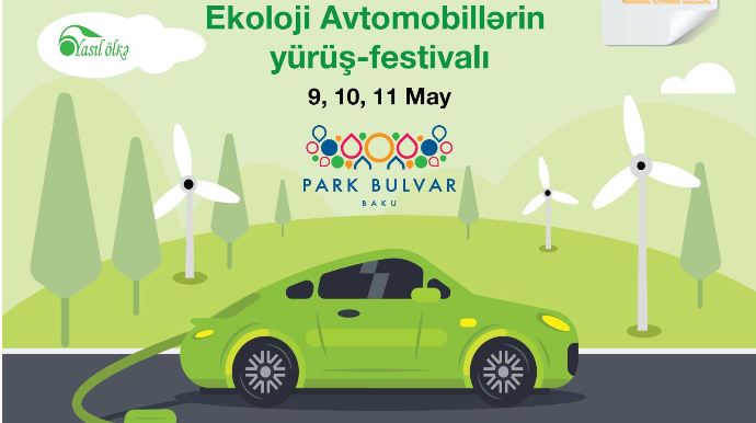 Elektromobillərin yürüş festivalı keçiriləcək - FOTO