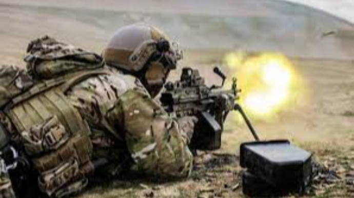 Ordumuzun mövqeləri atəşə tutulub 