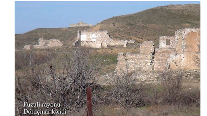 Füzulinin Dördçinar  kəndindən görüntülər - FOTO - VİDEO