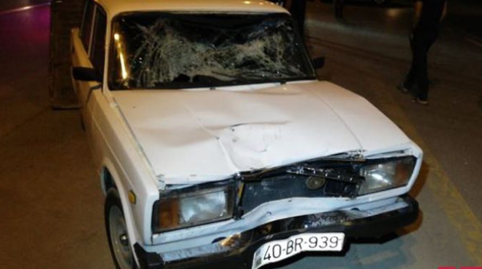 Bakı-Sumqayıt yolunda “VAZ 2107” piyadanı vuraraq öldürüb - FOTO 