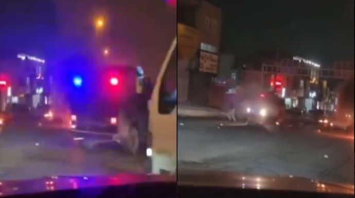 SEPAH maşınları insanları əzdi - VİDEO 