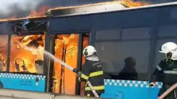 Avtobuslarda yanğın bu səbəblərdən baş verirmiş - Usta DANIŞDI 