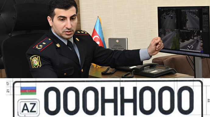 Yol polisindən 6 rəqəmli nömrələrlə bağlı RƏSMİ AÇIQLAMA