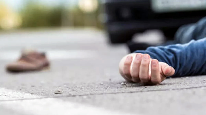 Ağstafada piyadanı maşın vurub 